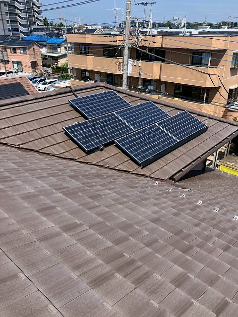 屋根の状態確認